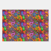 Amber Melange Paisley Guitar Set Wrapping Paper Sh (Voorkant 3)