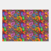 Amber Melange Paisley Guitar Set Wrapping Paper Sh (Voorkant 2)
