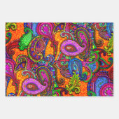 Amber Melange Paisley Guitar Set Wrapping Paper Sh (Voorkant 3)