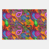 Amber Melange Paisley Guitare Set Papier Enveloppa (Devant 3)