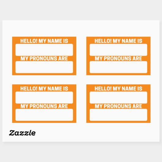 Amber Name & Pronoun Labels (Vel)