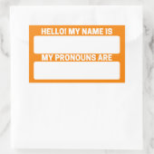 Amber Name & Pronoun Labels (Tas)