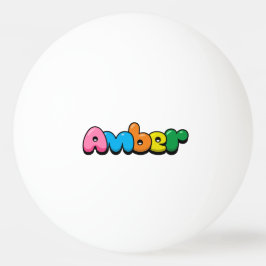 Amber Pingpongballen