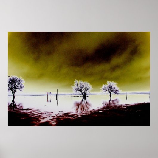 Amber Sky Poster (Voorkant)