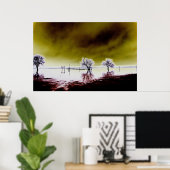 Amber Sky Poster (Thuiskantoor)