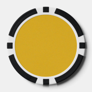 Amber Star Dust Poker Chips