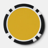 Amber Star Dust Poker Chips (Achterkant)