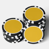Amber Star Dust Poker Chips (Opstapeling)