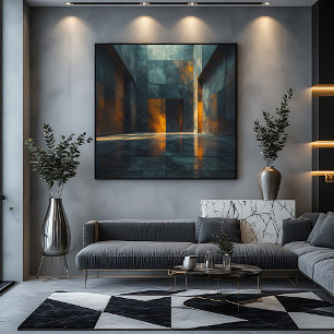 Amber Stille Kamer Poster