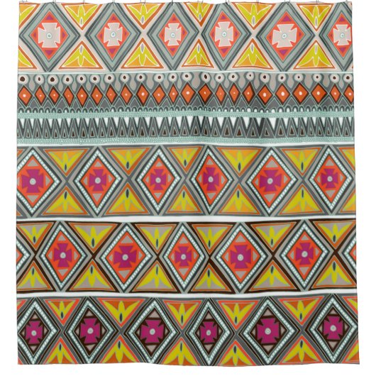 amber veneto douchegordijn (Voorkant)