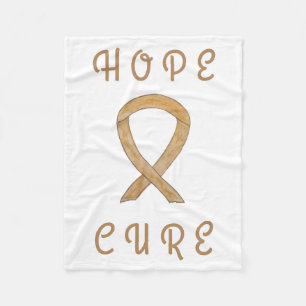 Amber Waarschuwingslint Engel Kanker Chemotherapie Fleece Deken
