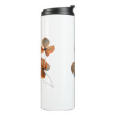 Amber Whisper Petals in the Dark Quiet Bloom Ember Thermosbeker (Gedraaid links)