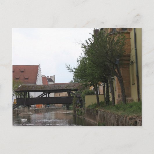 Amberg, Brug over de Vils Briefkaart (Voorkant)