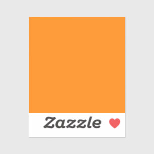 Ambergeel (SAE/ECE) (vaste kleur) Sticker
