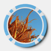 Ambergolven poker chips (Achterkant)