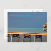 Ambergris Caye, Belize briefkaart (Voorkant / Achterkant)
