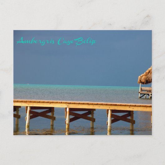 Ambergris Caye, Belize briefkaart (Voorkant)