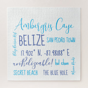 Ambergris Caye Belize Legpuzzel