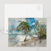 Ambergris Caye Belize reisbestemming Briefkaart (Voorkant / Achterkant)