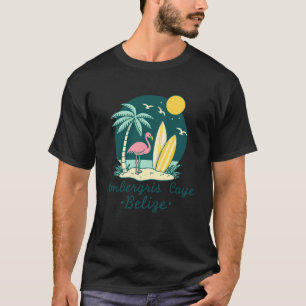Ambergris Caye Belize Souvenir Belizeaanse Vakanti T-shirt