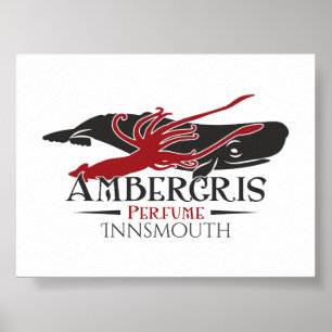 Ambergris sperma walvis parfum Innsmouth Poster