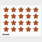 Amberpitten Ster Sticker (Vel)