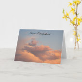 Ambers Carte d'Inspiration Naturelle ! (Fleur jaune)