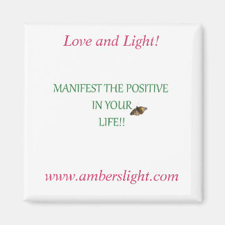 Ambers Love en Light Frig Magnet! Magneet