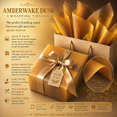Amberwake Schemering Tissuepapier