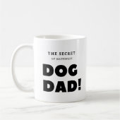Ambiance amusante - fête des pères mug - Dog Dad m (Gauche)