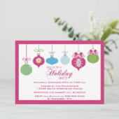 Ambiance chic branchée invitation à la fête de vac (Debout devant)