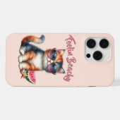 Ambiance de plage, chat, vibrations parfaites (Verso Horizontal)