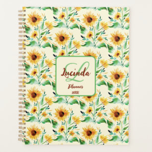 Ambiance florale de tournesol personnalisée
