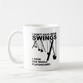 Ambiance terrain de jeu drôle Mug (Gauche)