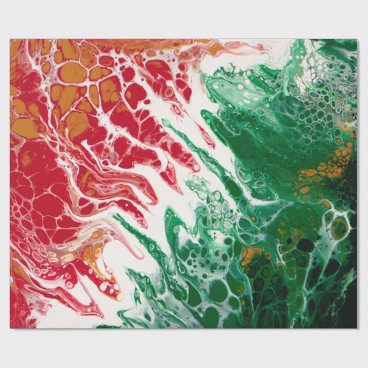 Ambigueuze kerstinpakpapier cadeaupapier (Vlak)