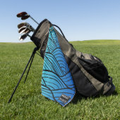 Ambiguous Disc Golf Disc Tas Handdoek (Groen)