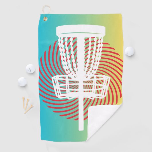 Ambiguous Disk Golf Disk Bag Towel Golfhanddoek (Insitu)