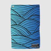 Ambiguous Disk Golf Disk Bag Towel Golfhanddoek (Voorkant)