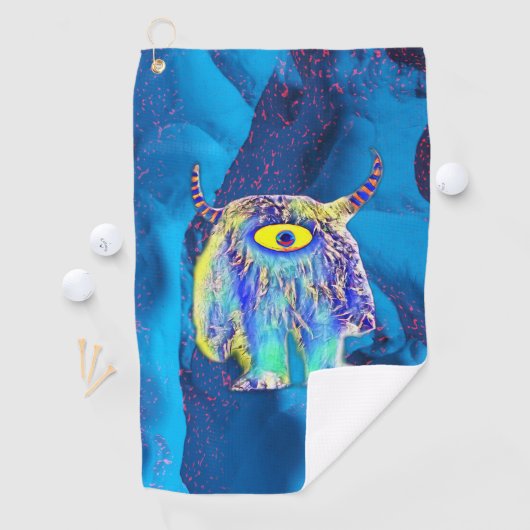 Ambiguous Disk Golf Disk Towel Golfhanddoek (Insitu)