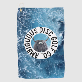 Ambiguous Disk Golf Disk Towel Golfhanddoek