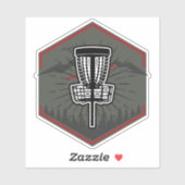 Ambiguous Disk Golf Sticker (Vel)