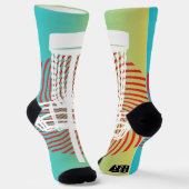 Ambiguous Disk Golf T-Shirt Sokken (Gebogen)