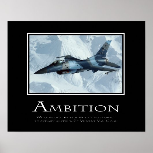 Ambitie Poster (Voorkant)