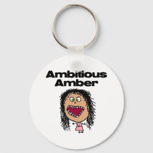 Ambitieus Amber Sleutelhanger