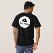 Ambitieus origineel T-shirt (Achterkant volledig)
