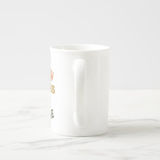 Ambition Bone China Mok (Achterkant)