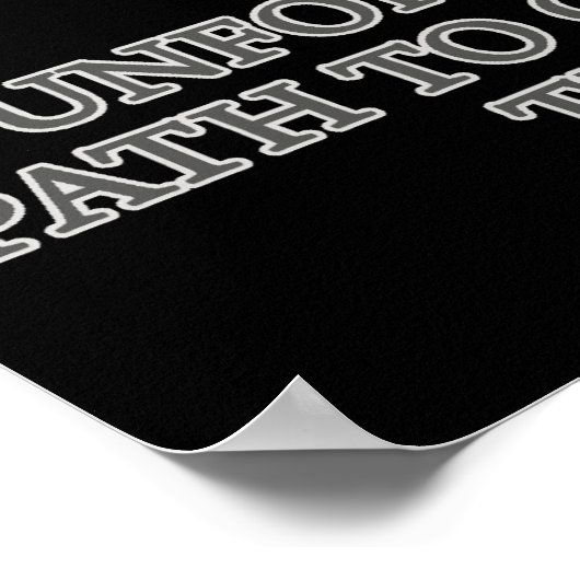 Ambition Fantasy (de)Motivator Poster (Hoek)