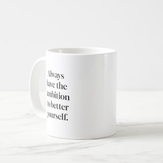 Ambition Mug (Devant gauche)
