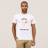 Ambition? Never Heard of Her - Funny Cat Rocket De T-shirt (Voorkant volledig)