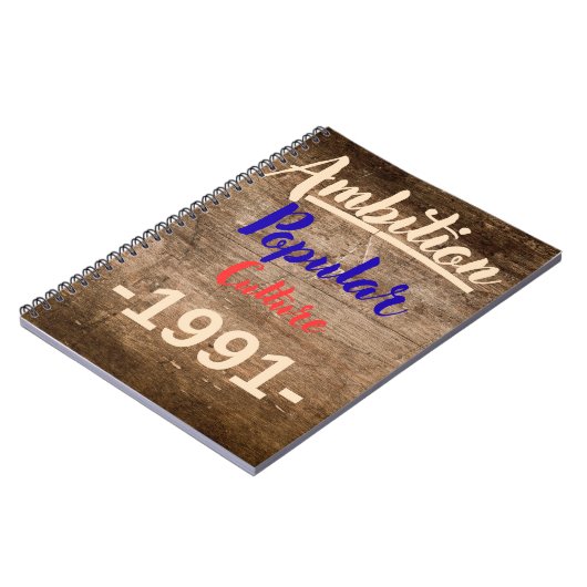 Ambition: Popular Culture Notitieboek (Linkerzijde)